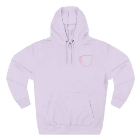 Mitski Shards Stonewash Three-Panel Fleece Hoodie Lilac Mitski Shards Stonewash Three-Panel Fleece Hoodie Lilac