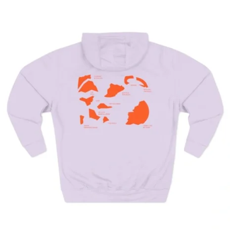Mitski Shards Stonewash Three-Panel Fleece Hoodie Lilac Back Side Mitski Shards Stonewash Three-Panel Fleece Hoodie Lilac Back Side
