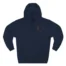 Mitski Shards Stonewash Three-Panel Fleece Hoodie Navy