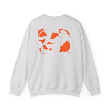 Mitski Shards Stonewash Unisex Heavy Blend™ Crewneck Sweatshirt Ash Back Side Mitski Shards Stonewash Unisex Heavy Blend™ Crewneck Sweatshirt Ash Back Side