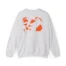 Mitski Shards Stonewash Unisex Heavy Blend™ Crewneck Sweatshirt Ash Back Side