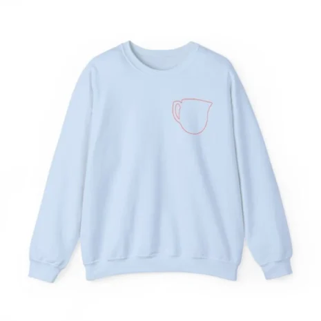 Mitski Shards Stonewash Unisex Heavy Blend™ Crewneck Sweatshirt Light Blue Mitski Shards Stonewash Unisex Heavy Blend™ Crewneck Sweatshirt Light Blue