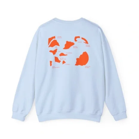 Mitski Shards Stonewash Unisex Heavy Blend™ Crewneck Sweatshirt Light Blue Back Side Mitski Shards Stonewash Unisex Heavy Blend™ Crewneck Sweatshirt Light Blue Back Side