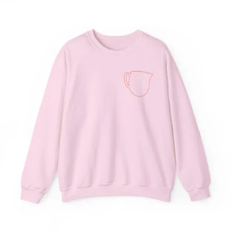 Mitski Shards Stonewash Unisex Heavy Blend™ Crewneck Sweatshirt Light Pink Mitski Shards Stonewash Unisex Heavy Blend™ Crewneck Sweatshirt Light Pink