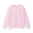 Mitski Shards Stonewash Unisex Heavy Blend™ Crewneck Sweatshirt Light Pink