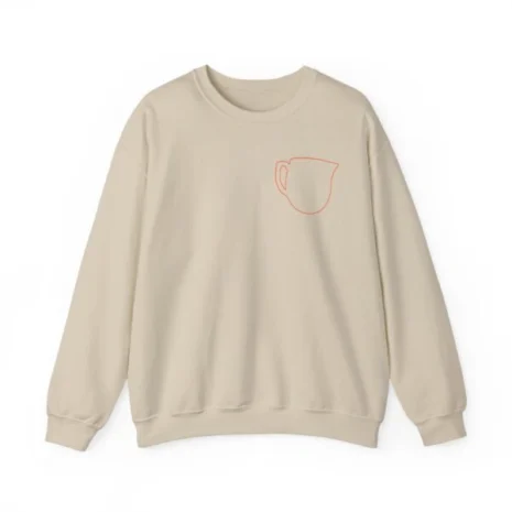 Mitski Shards Stonewash Unisex Heavy Blend™ Crewneck Sweatshirt Sand Mitski Shards Stonewash Unisex Heavy Blend™ Crewneck Sweatshirt Sand
