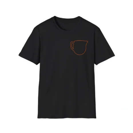 Mitski Shards Stonewash Unisex Softstyle T-Shirt Black