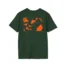 Mitski Shards Stonewash Unisex Softstyle T-Shirt Forest Green Back Side