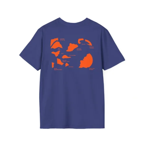 Mitski Shards Stonewash Unisex Softstyle T-Shirt Metro Blue Back Side Mitski Shards Stonewash Unisex Softstyle T-Shirt Metro Blue Back Side