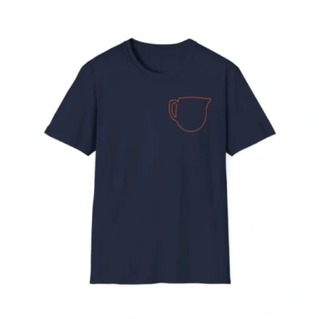 Mitski Shards Stonewash Unisex Softstyle T-Shirt Navy Mitski Shards Stonewash Unisex Softstyle T-Shirt Navy
