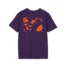 Mitski Shards Stonewash Unisex Softstyle T-Shirt Purple Back Side