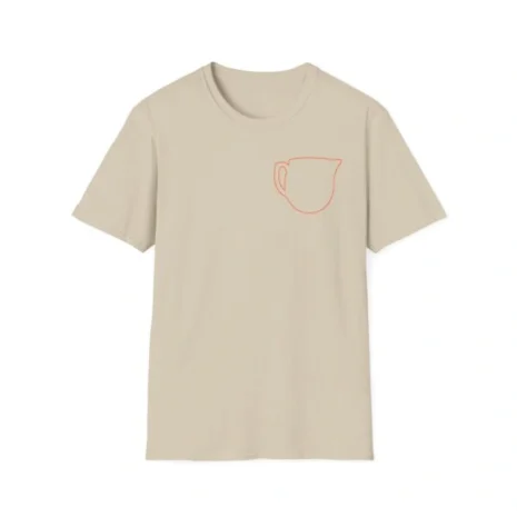 Mitski Shards Stonewash Unisex Softstyle T-Shirt Sand Mitski Shards Stonewash Unisex Softstyle T-Shirt Sand
