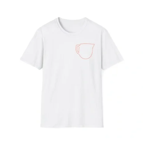 Mitski Shards Stonewash Unisex Softstyle T-Shirt White Mitski Shards Stonewash Unisex Softstyle T-Shirt White