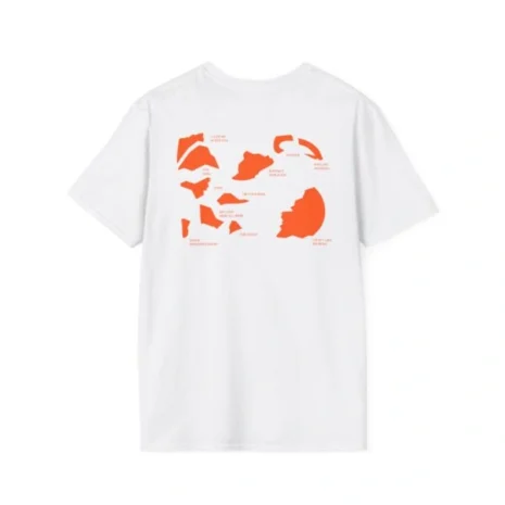 Mitski Shards Stonewash Unisex Softstyle T-Shirt White Back Side Mitski Shards Stonewash Unisex Softstyle T-Shirt White Back Side