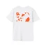 Mitski Shards Stonewash Unisex Softstyle T-Shirt White Back Side