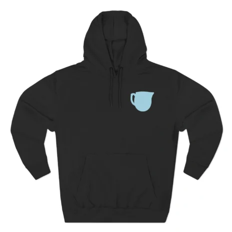 Mitski Shards Three-Panel Fleece Hoodie Black Mitski Shards Three-Panel Fleece Hoodie Black
