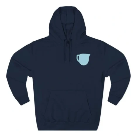 Mitski Shards Three-Panel Fleece Hoodie Navy Mitski Shards Three-Panel Fleece Hoodie Navy