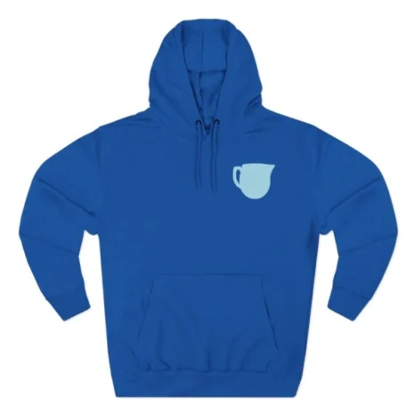Mitski Shards Three-Panel Fleece Hoodie Royal Blue Mitski Shards Three-Panel Fleece Hoodie Royal Blue