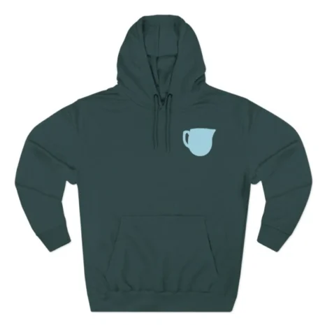 Mitski Shards Three-Panel Fleece Hoodie Sports Green Mitski Shards Three-Panel Fleece Hoodie Sports Green