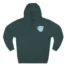 Mitski Shards Three-Panel Fleece Hoodie Sports Green