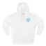 Mitski Shards Three-Panel Fleece Hoodie White