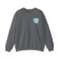 Mitski Shards Unisex Heavy Blend™ Crewneck Sweatshirt Charcoal