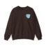 Mitski Shards Unisex Heavy Blend™ Crewneck Sweatshirt Dark Chocolate