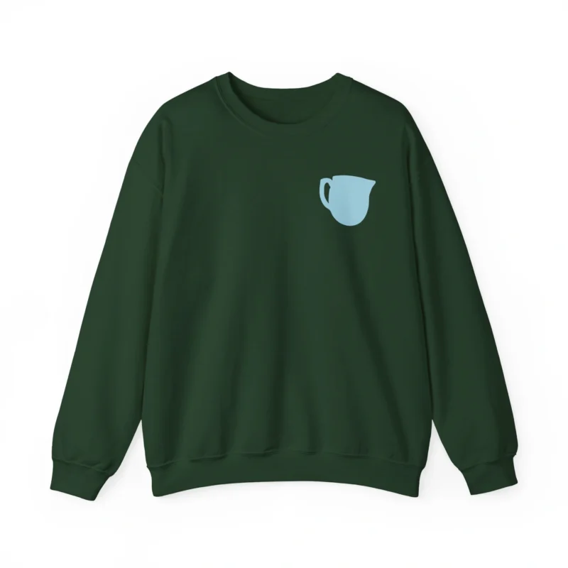 Mitski Shards Unisex Heavy Blend™ Crewneck Sweatshirt Forest Green
