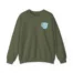 Mitski Shards Unisex Heavy Blend™ Crewneck Sweatshirt Military Green