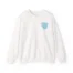 Mitski Shards Unisex Heavy Blend™ Crewneck Sweatshirt White