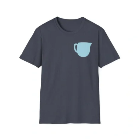 Mitski Shards Unisex Softstyle T-Shirt Heather Navy Mitski Shards Unisex Softstyle T-Shirt Heather Navy