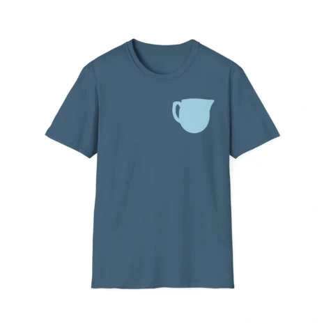 Mitski Shards Unisex Softstyle T-Shirt Indigo Blue Mitski Shards Unisex Softstyle T-Shirt Indigo Blue