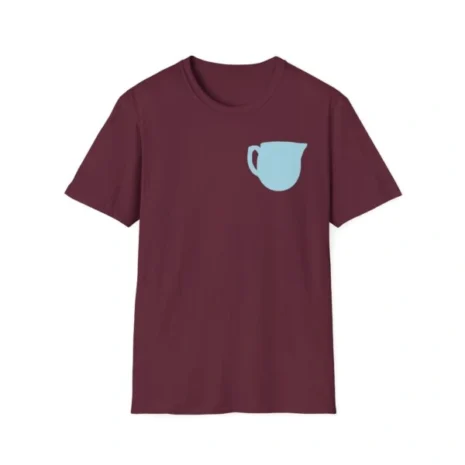 Mitski Shards Unisex Softstyle T-Shirt Maroon