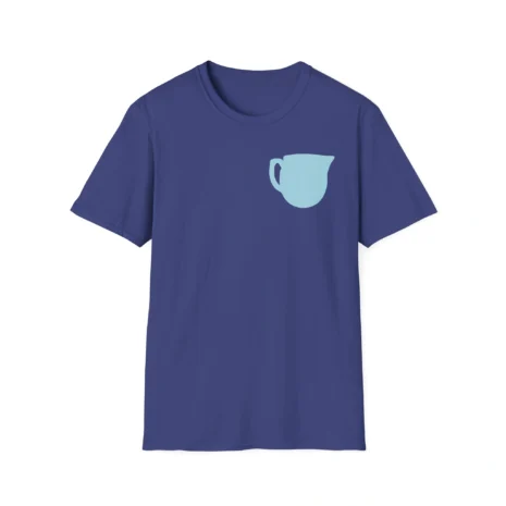 Mitski Shards Unisex Softstyle T-Shirt Metro Blue Mitski Shards Unisex Softstyle T-Shirt Metro Blue