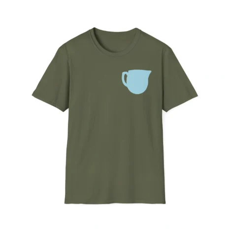 Mitski Shards Unisex Softstyle T-Shirt Military Green Mitski Shards Unisex Softstyle T-Shirt Military Green