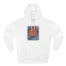 Mitski Stars Retro Three-Panel Fleece Hoodie White