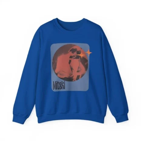 Mitski Stars Retro Unisex Heavy Blend™ Crewneck Sweatshirt Royal Mitski Stars Retro Unisex Heavy Blend™ Crewneck Sweatshirt Royal