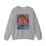 Mitski Stars Retro Unisex Heavy Blend™ Crewneck Sweatshirt Sport Grey