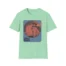 Mitski Stars Retro Unisex Softstyle T-Shirt Mint Green