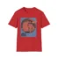 Mitski Stars Retro Unisex Softstyle T-Shirt Red