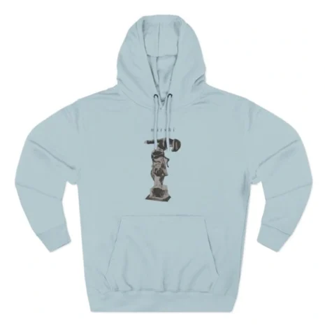 Mitski Stone Sound Three-Panel Fleece Hoodie Blue Mist Mitski Stone Sound Three-Panel Fleece Hoodie Blue Mist