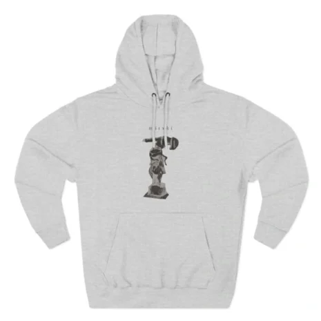 Mitski Stone Sound Three-Panel Fleece Hoodie Heather Grey
