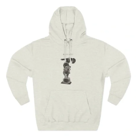 Mitski Stone Sound Three-Panel Fleece Hoodie Oatmeal Heather Mitski Stone Sound Three-Panel Fleece Hoodie Oatmeal Heather