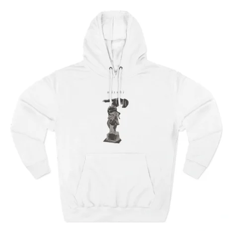 Mitski Stone Sound Three-Panel Fleece Hoodie White Mitski Stone Sound Three-Panel Fleece Hoodie White
