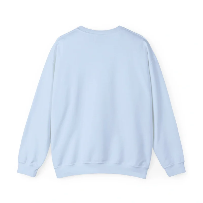 Mitski Stone Sound Unisex Heavy Blend™ Crewneck Sweatshirt Light Blue Back Side