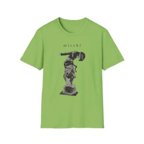 Mitski Stone Sound Unisex Softstyle T-Shirt Lime Mitski Stone Sound Unisex Softstyle T-Shirt Lime