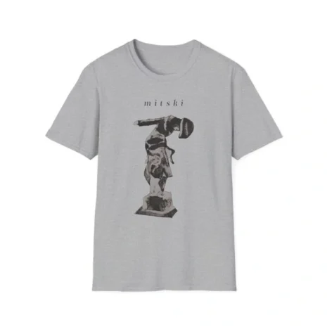 Mitski Stone Sound Unisex Softstyle T-Shirt Sport Grey Mitski Stone Sound Unisex Softstyle T-Shirt Sport Grey