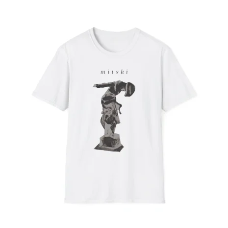 Mitski Stone Sound Unisex Softstyle T-Shirt White Mitski Stone Sound Unisex Softstyle T-Shirt White
