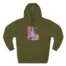 Mitski Three-Panel Fleece Hoodie Army Green