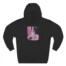 Mitski Three-Panel Fleece Hoodie Black